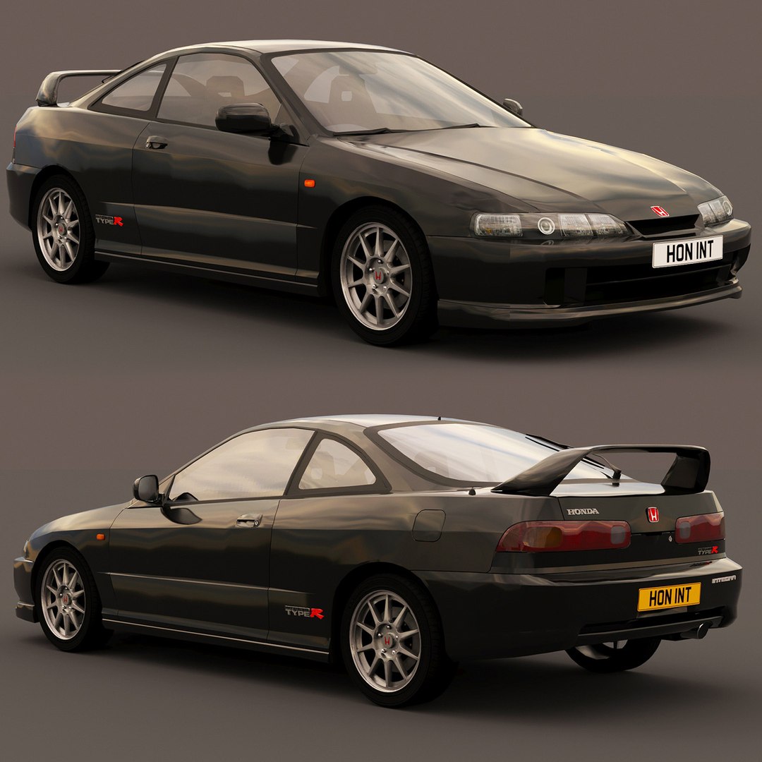 3D honda integra 2000 - TurboSquid 2041657