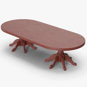 Wooden Table 3D model