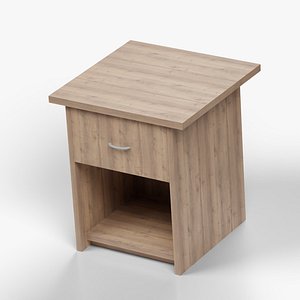 3D Small Cheap Night Stand model