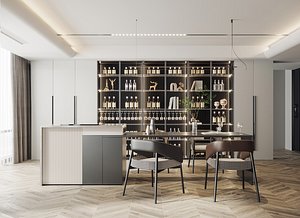 3D Modern restaurants