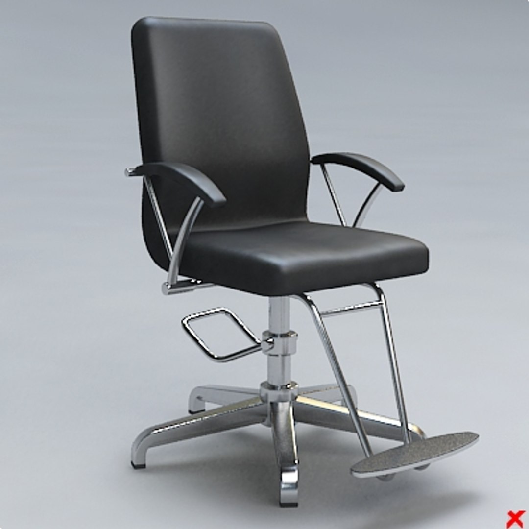 barber chair 3ds