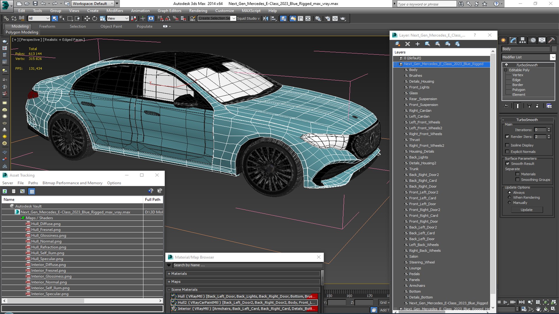 Next Gen Mercedes E-Class 2023 Blue Rigged model https://p.turbosquid.com/ts-thumb/ct/gZBuXU/Ge/nextgenmercedeseclass2023blueriggedmb3dmodel048/jpg/1692094031/1920x1080/fit_q87/aa1f879bec073d422b2fa24520eb8981aa5bd90c/nextgenmercedeseclass2023blueriggedmb3dmodel048.jpg