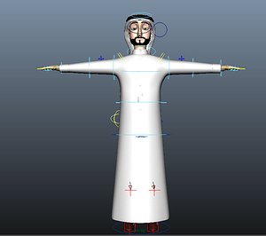 Cartoon Arab Man