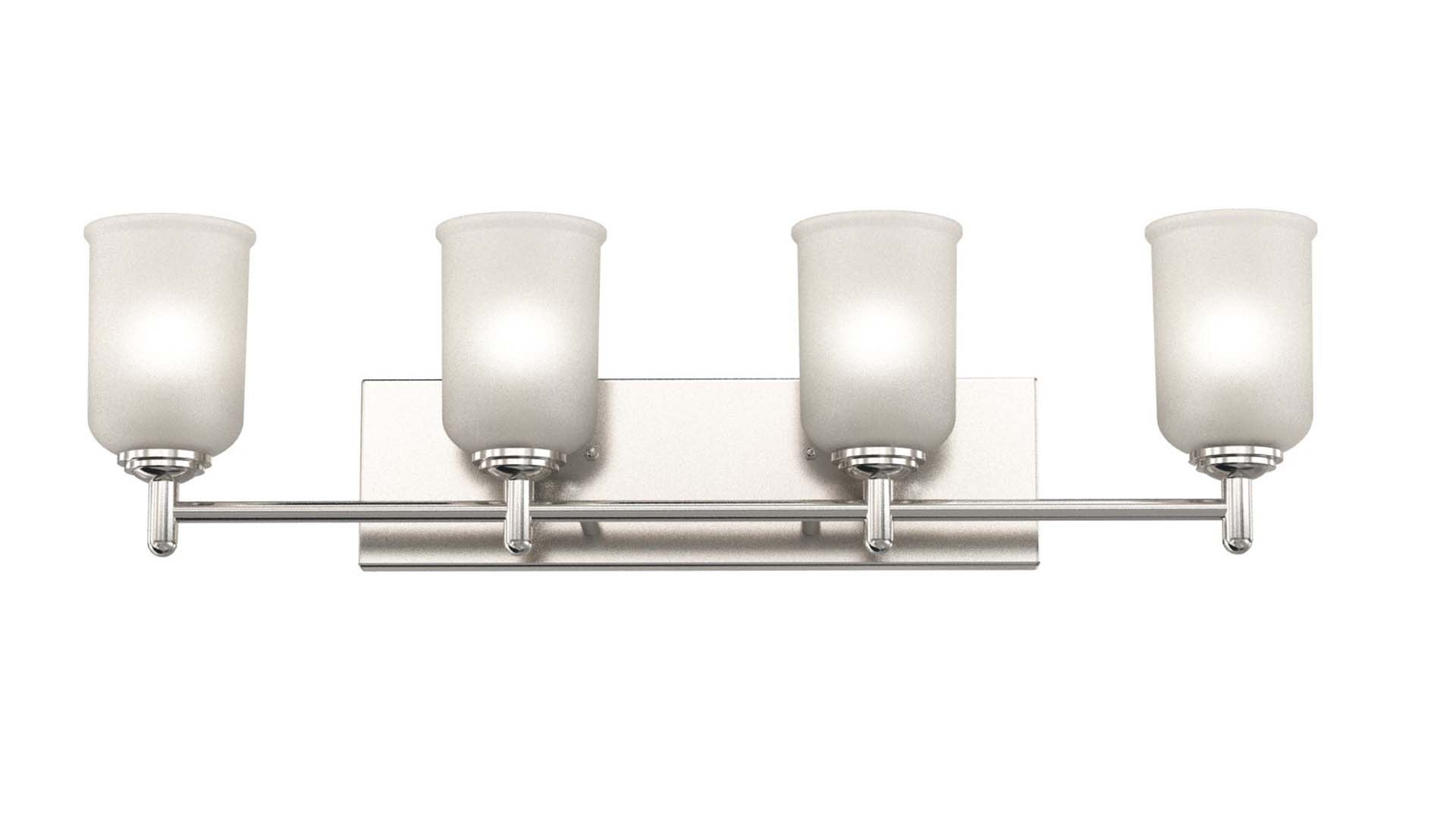 Kichler Shailene Vanity Four Light 3D - TurboSquid 2042874