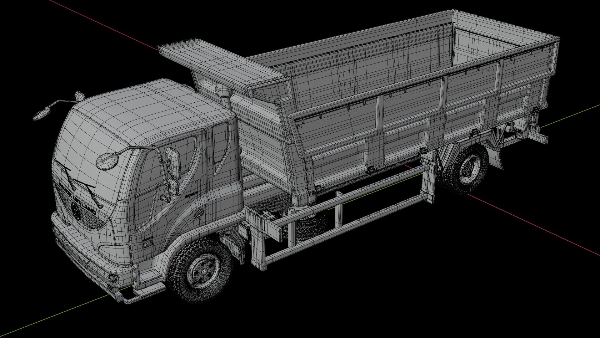 3D Ashok Leyland Boss Dump Truck https://p.turbosquid.com/ts-thumb/ct/kRQrso/4s/ashokleylandbossdumptruckwireframe10/jpg/1788430557/1920x1080/fit_q87/1d35627e74d063d69c7060fc4088a2152c66925a/ashokleylandbossdumptruckwireframe10.jpg
