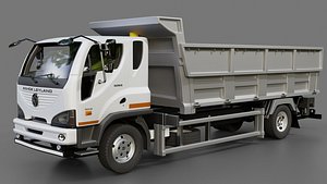 3D Ashok Leyland Boss Dump Truck