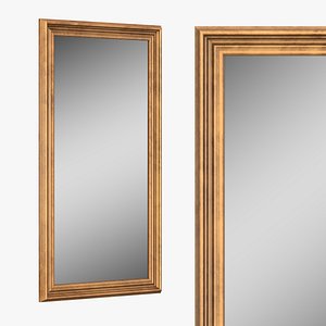BAROQUE GILT ANTIQUED GLASS MIRROR