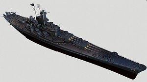 Battleship 3D model