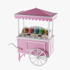 Candy Cart With Sweets