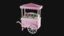 Candy Cart With Sweets