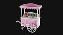 Candy Cart With Sweets