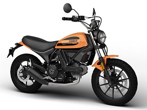 ducati scrambler sixty2 2016 3d c4d