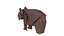 Origami Bear