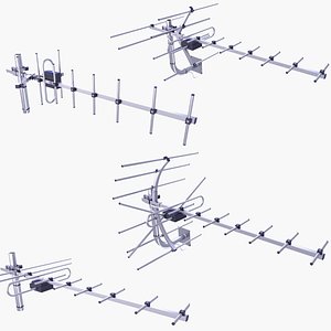 3D model Yagi Antennas v3