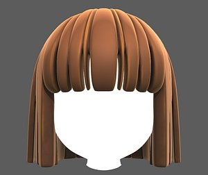 3D Base Hair for girl V01