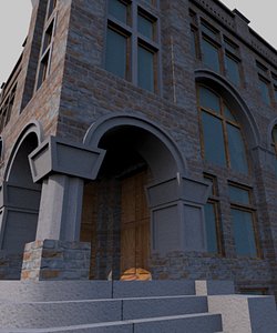 3d 3ds old house