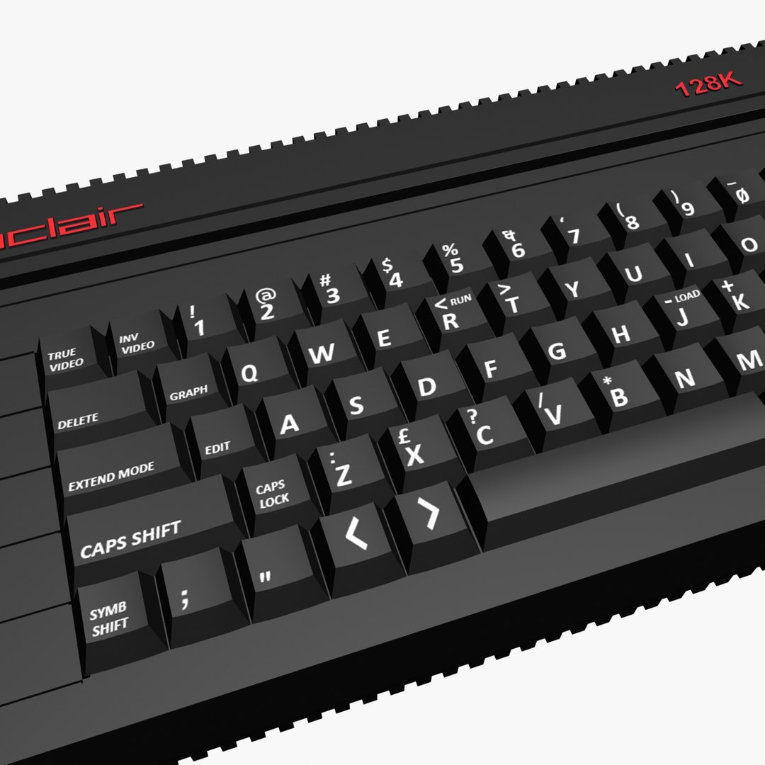 すりーでぃーえす Sinclair Zx Spectrum 3 3d Model