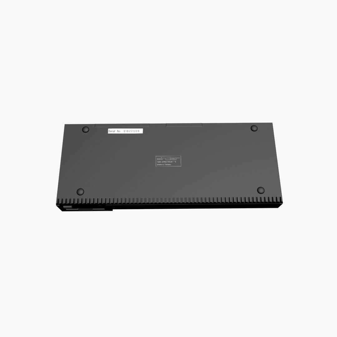Sinclair Zx Spectrum 3 3d Model