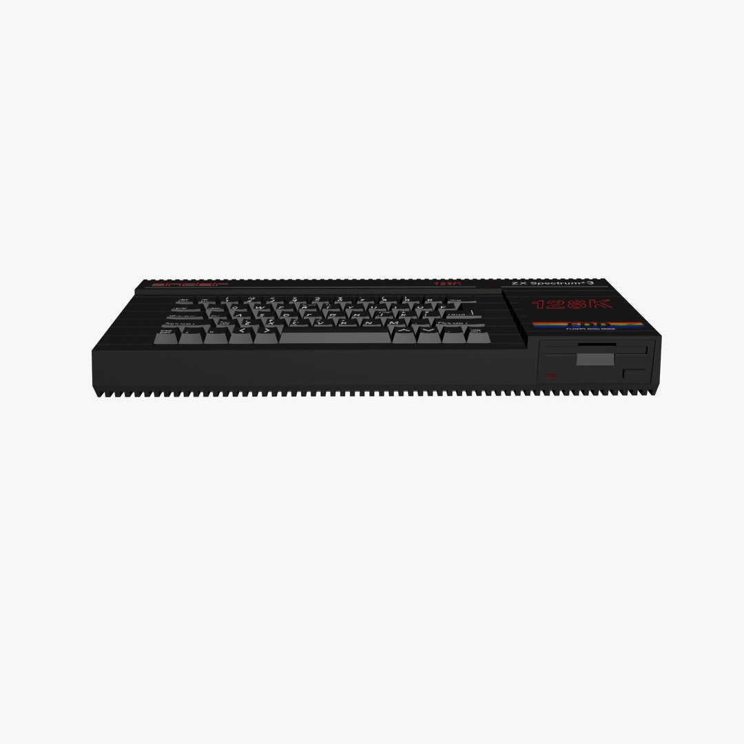 Sinclair Zx Spectrum 3 3d Model