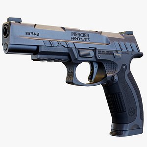 3D PIERCIER CP820-RX modern pistol model