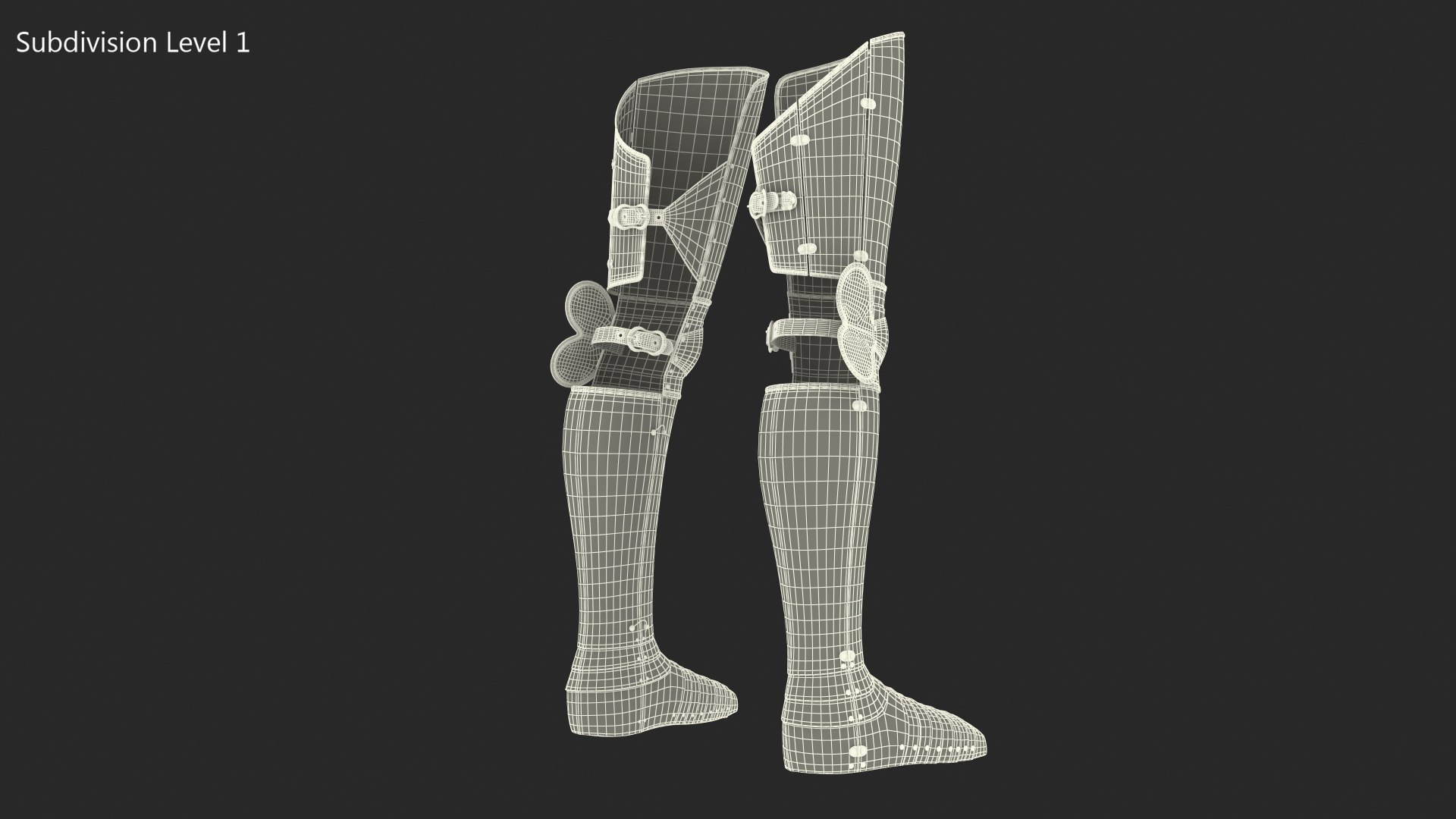 plate armor medieval leg model https://p.turbosquid.com/ts-thumb/cu/8oNW4a/knZaKd12/platearmormedievallegguardmb3dmodel006/jpg/1583863301/1920x1080/fit_q87/b66dca545b3461ff4c72a3b07868b3f8068c011f/platearmormedievallegguardmb3dmodel006.jpg