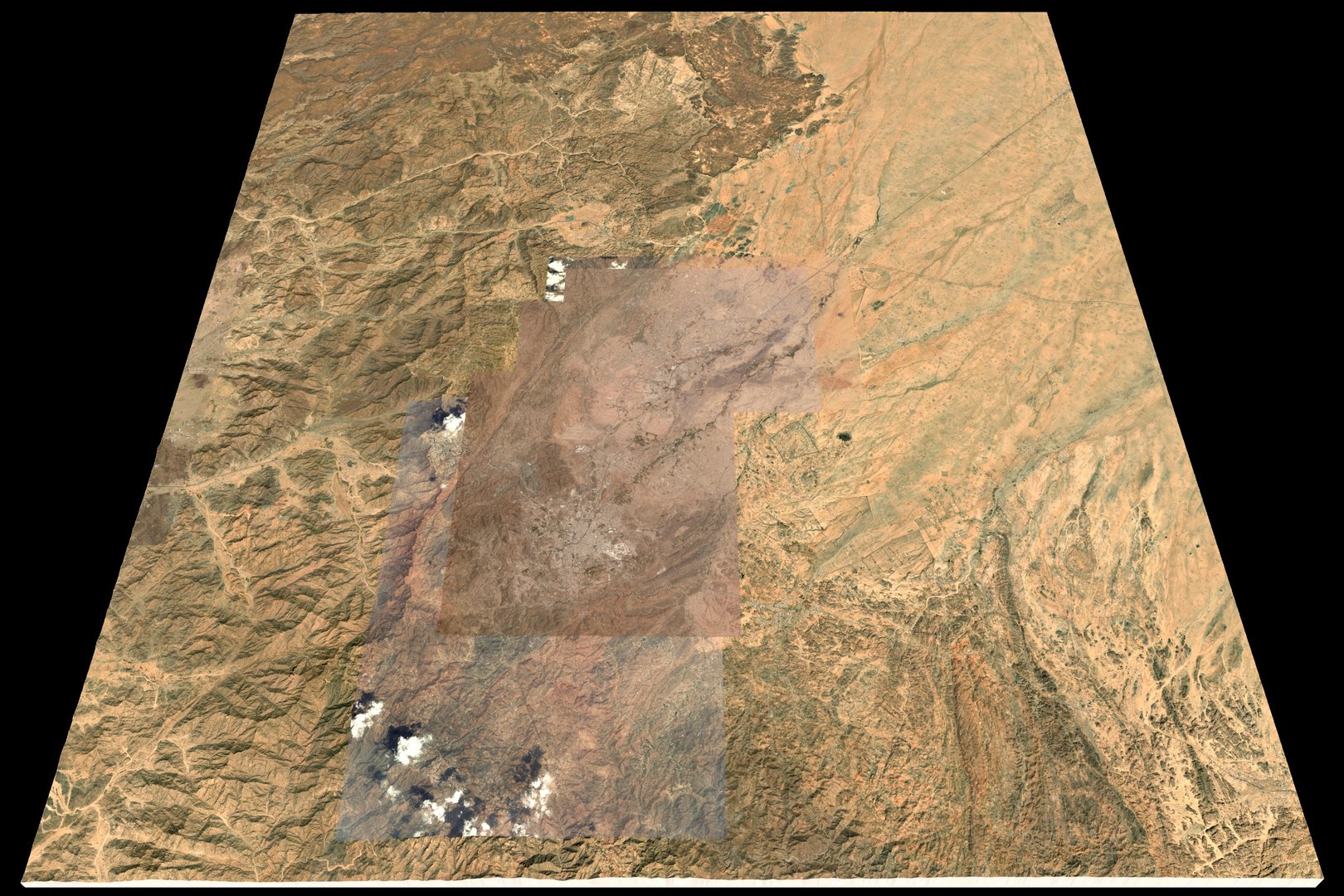 3D Model Mecca Red Sea N21 E40 Topography Saudi Arabian TurboSquid 1801339