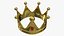 3D Gold crown 14