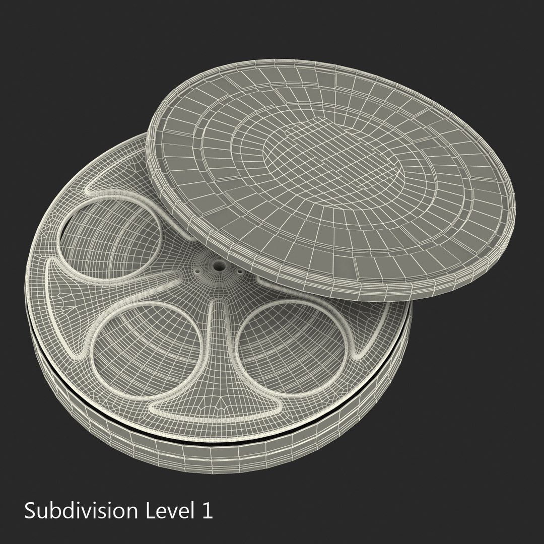 Video Film Reel in Case ~ 3D Model #91441854