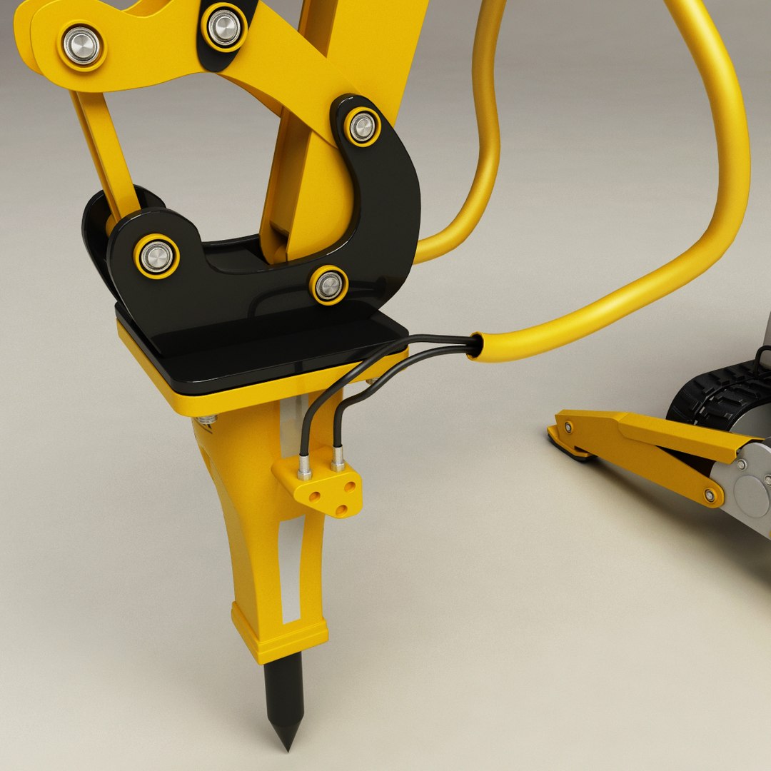 3ds Max Brokk Remote Controlled Demolition