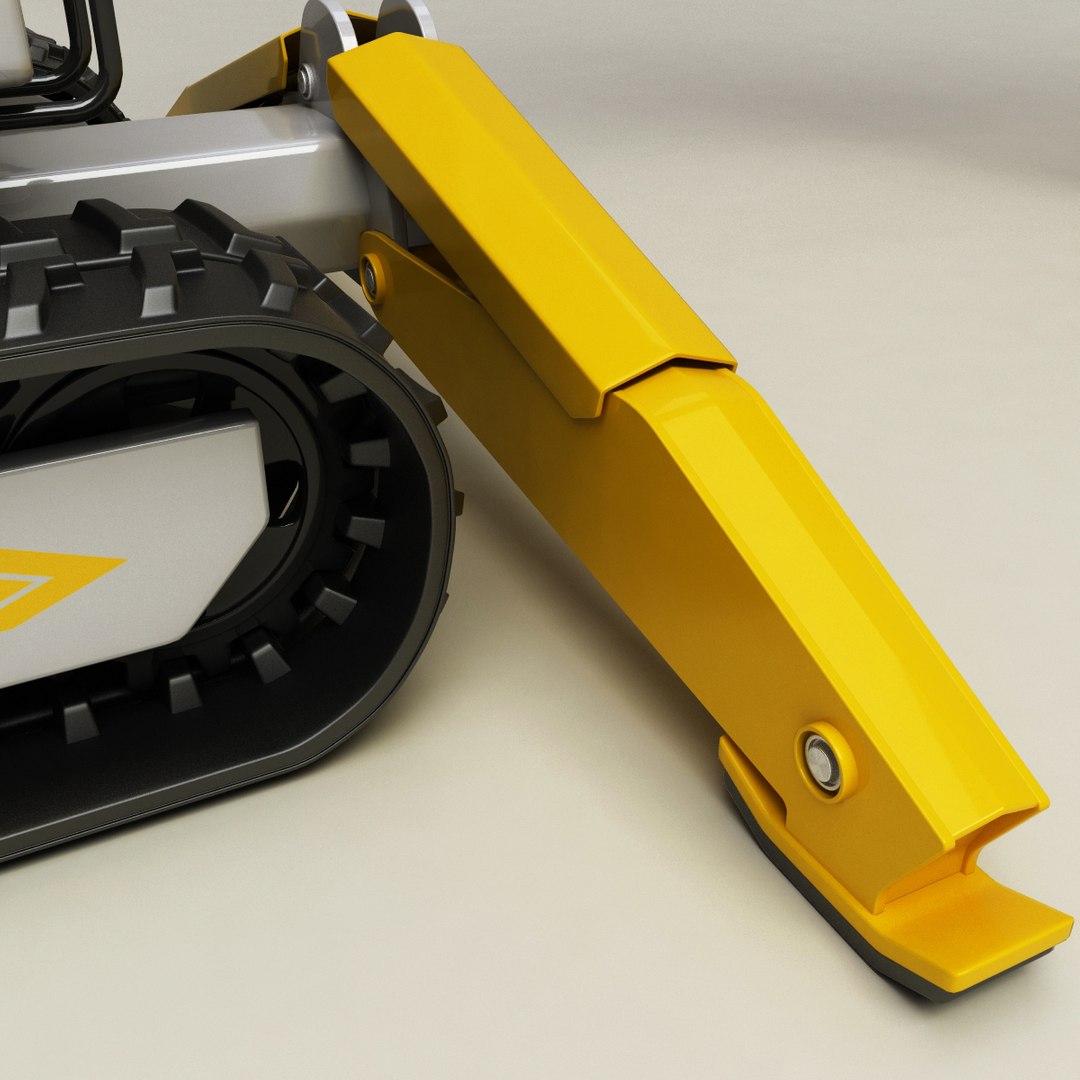 3ds Max Brokk Remote Controlled Demolition