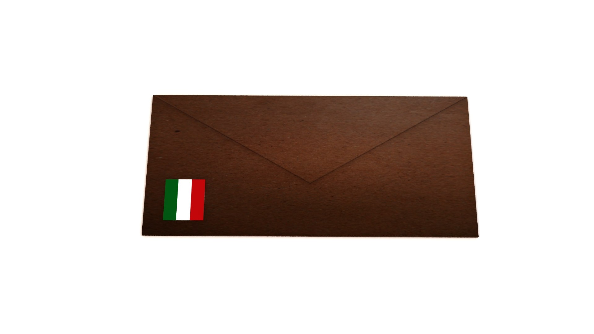 Envelope 3D model https://p.turbosquid.com/ts-thumb/cu/S3n9td/bp/flagofitaly04/jpg/1783380785/1920x1080/fit_q87/70ef03b578fada65c45545fac8b86bbc1397df6c/flagofitaly04.jpg