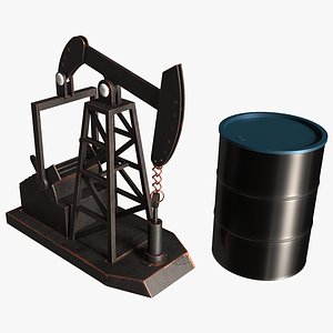 Oil Rig Miniature