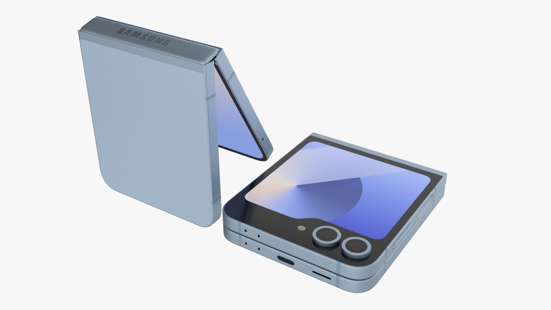 Samsung Galaxy Z Flip 6 Blue 3D model https://p.turbosquid.com/ts-thumb/cu/VGnlLN/H2/zflip6hdimages__a7/jpg/1735847061/1920x1080/fit_q87/1b9bf0c3d48c1d2f46ce1608560dc69f0d287b2b/zflip6hdimages__a7.jpg