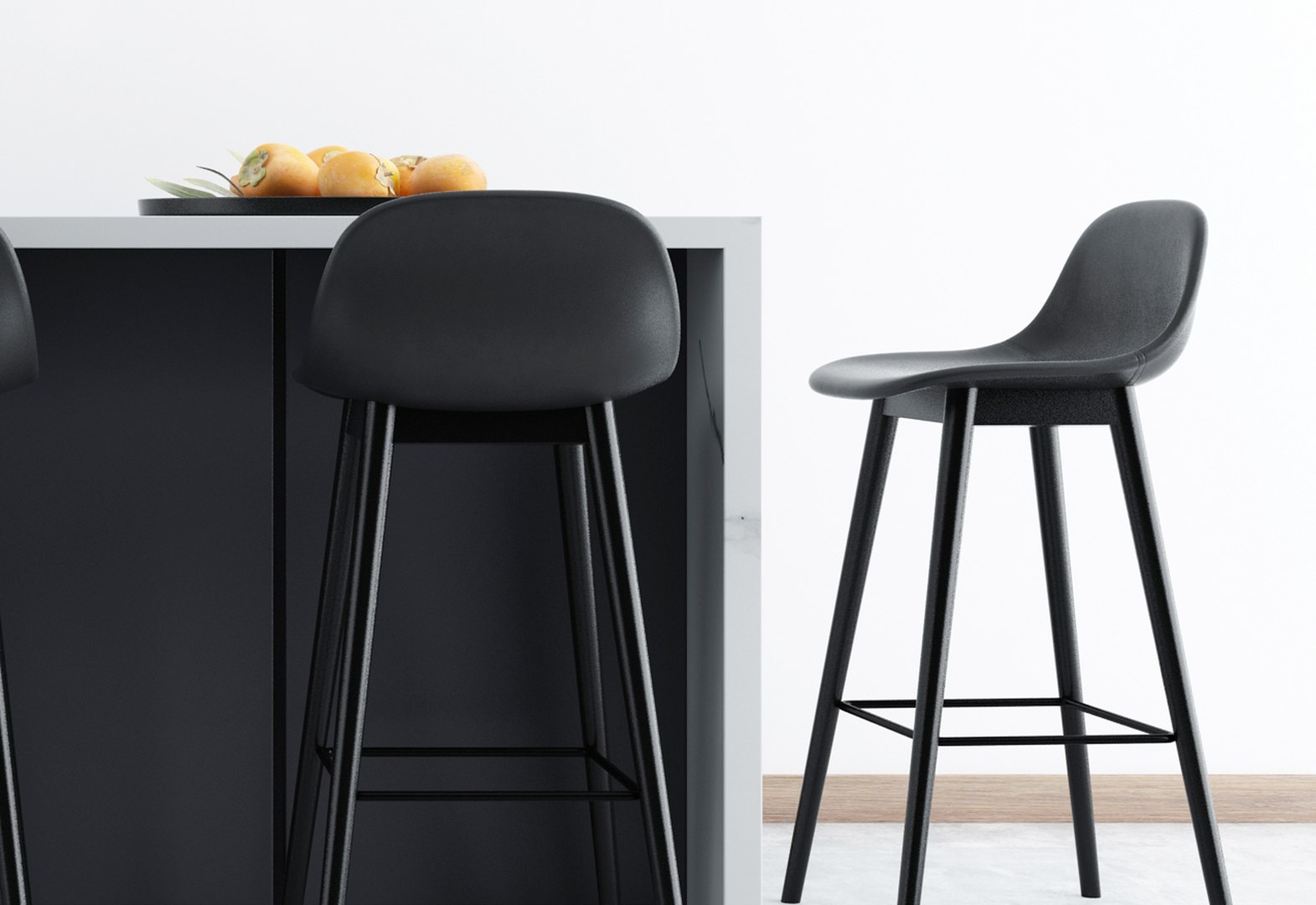 Modern Bar Table and Chair 3D model TurboSquid 2057912