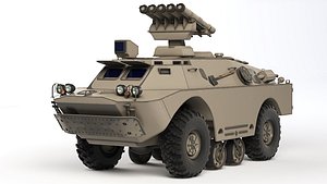 3D model BRDM-2 2P148 Konkurs 1978 18