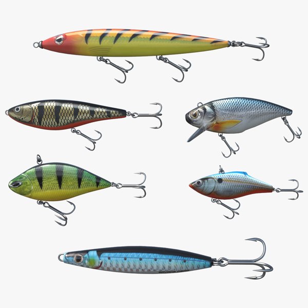 fishing lures 3D