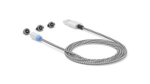 Magnetic USB Charging Cable 3D model