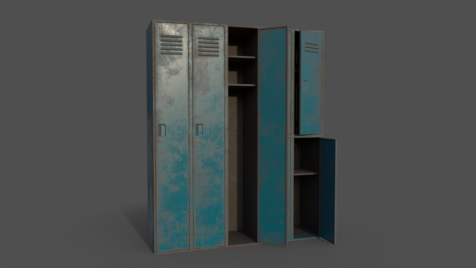 PBR School Gym Locker 07 - Multi color Pack 3D model https://p.turbosquid.com/ts-thumb/cu/fxTWOi/AX/3.8/png/1630992066/1920x1080/fit_q87/d4e64a6daa458acc1adfd6c51d6a45c0a47aa502/3.8.jpg