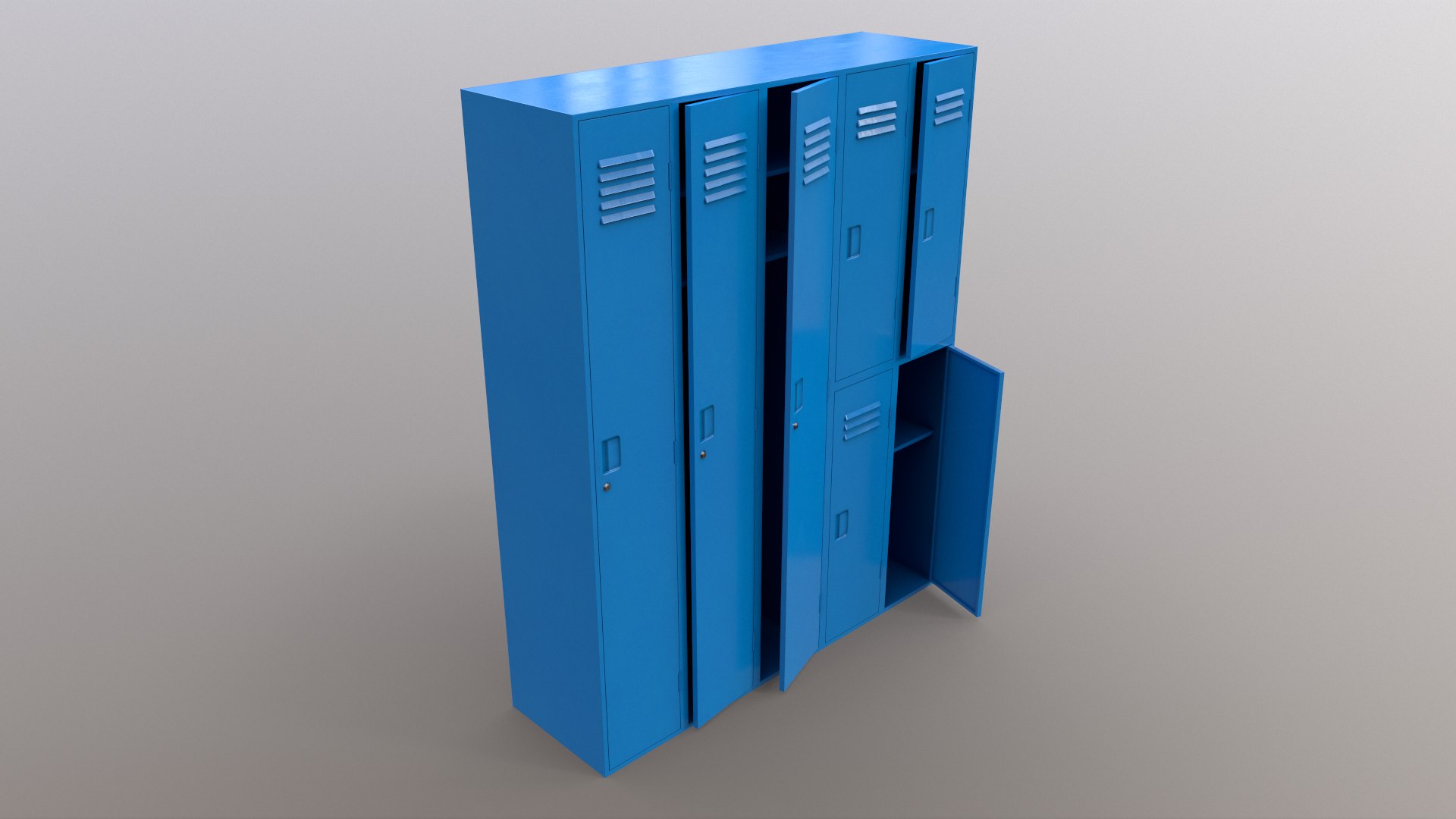 PBR School Gym Locker 07 - Multi color Pack 3D model https://p.turbosquid.com/ts-thumb/cu/fxTWOi/IF/4.4/png/1630992065/1920x1080/fit_q87/e64bb4cf7d6ea42e1a2fe6a45bca660a95d6094f/4.4.jpg