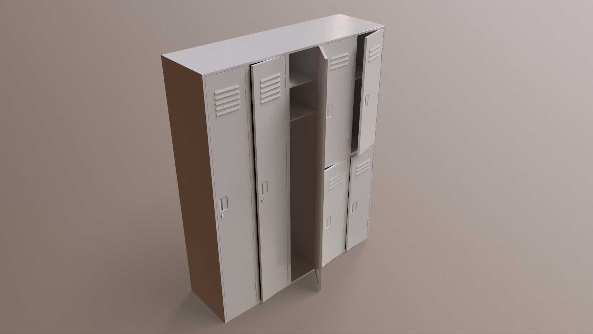 PBR School Gym Locker 07 - Multi color Pack 3D model https://p.turbosquid.com/ts-thumb/cu/fxTWOi/Zi/w4/png/1630992096/1920x1080/fit_q87/1edaa6fe60edb3481956f9f7f6d9171c19f17005/w4.jpg