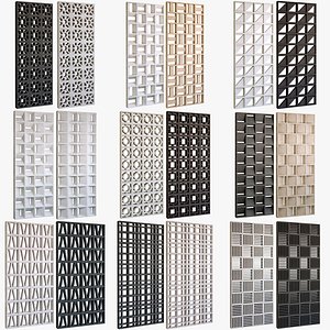 Decorative partition set 1004