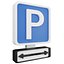 20 Road sign icon set No3
