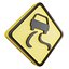 20 Road sign icon set No3