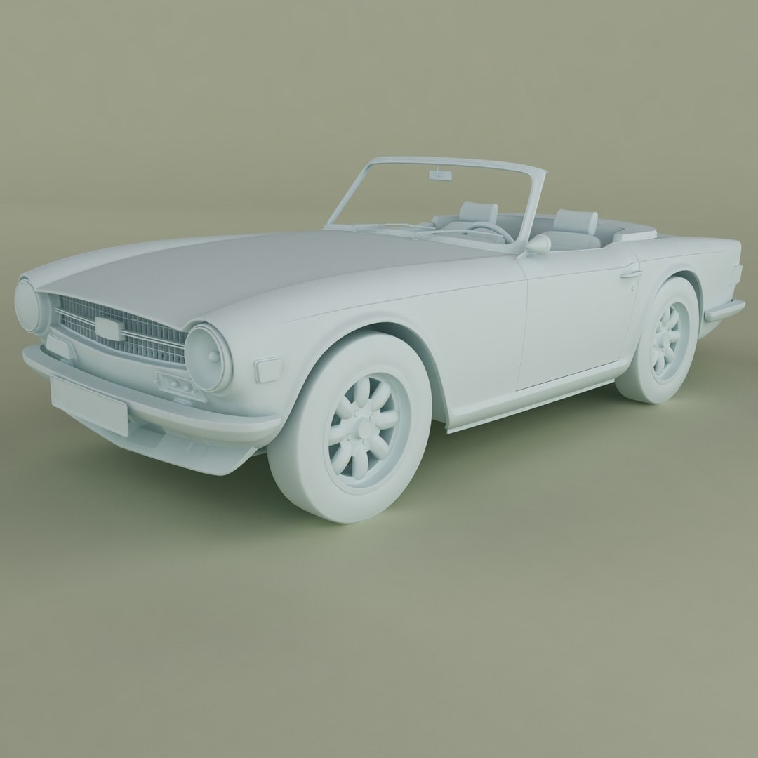 3D Model Triumph Tr6 - TurboSquid 1266824