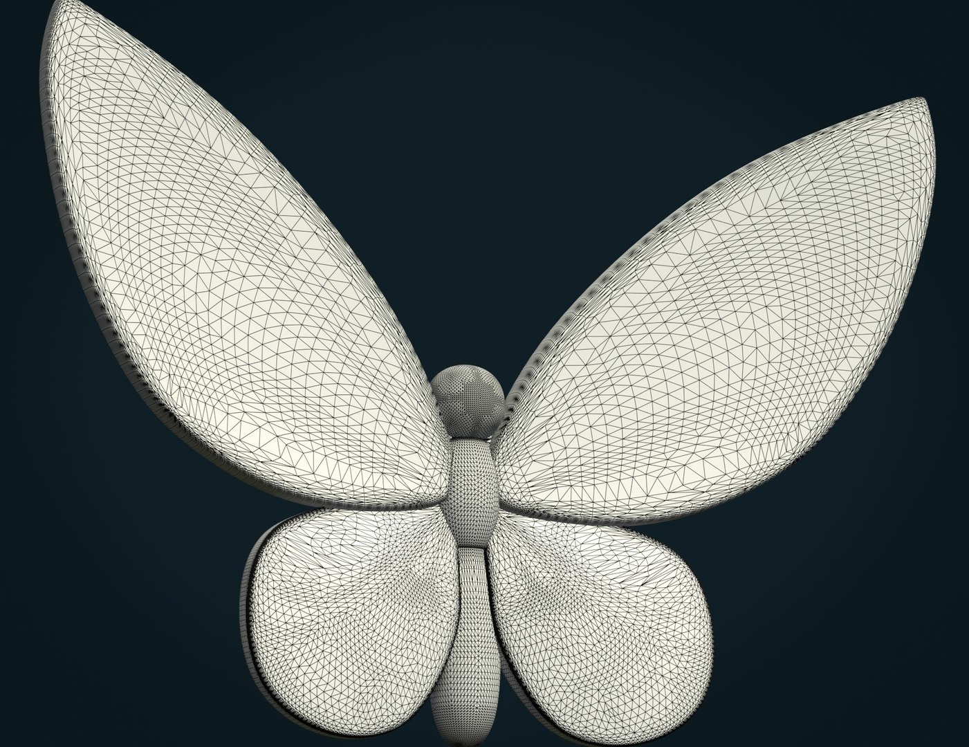 3D butterfly wing - TurboSquid 1603329