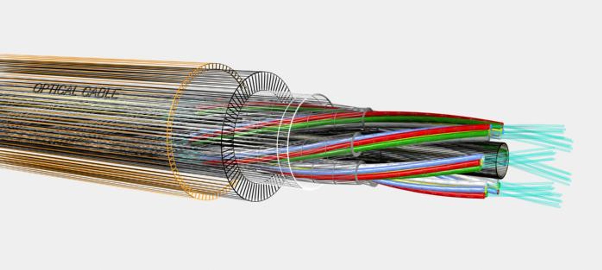 3ds Max Optical Cable