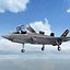 US  Air Force F-35 BF-1 Lightning II STOVL with USAF pilot