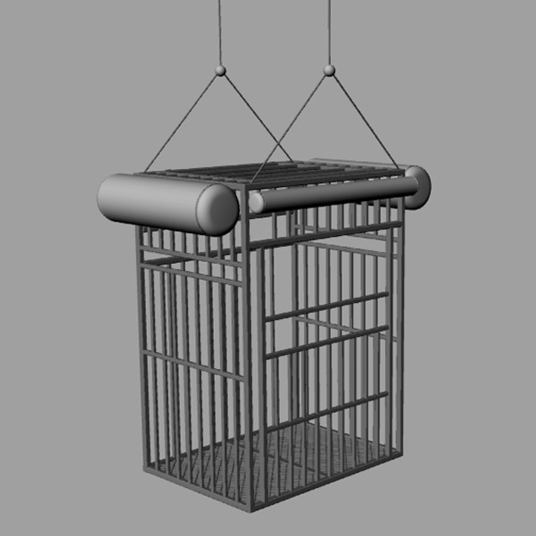 Shark Cage 3d Obj
