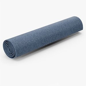 3D Carpet Roll model