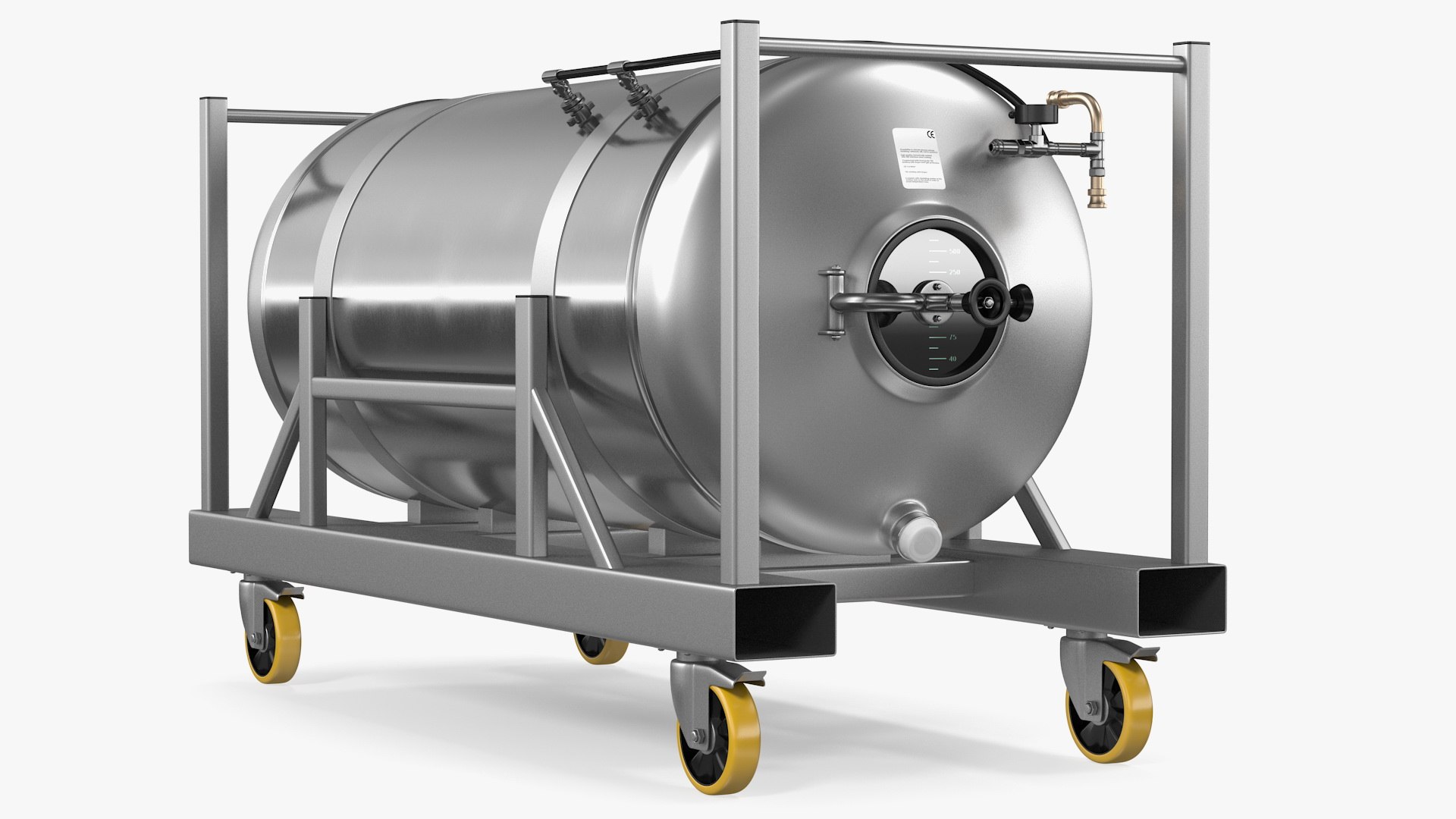Beer Storage Tank 3D model preview